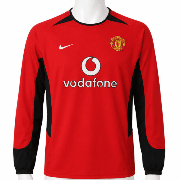Man United home LONG SLEEVE classic 2002/04 V.NISTELROOY jersey