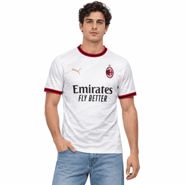 ac-milan-away-jersey-26-27-160774-ca6596-600x600 - UAE SPORT STORE AC Milan away football jersey 26/27 season white with red and black accents.