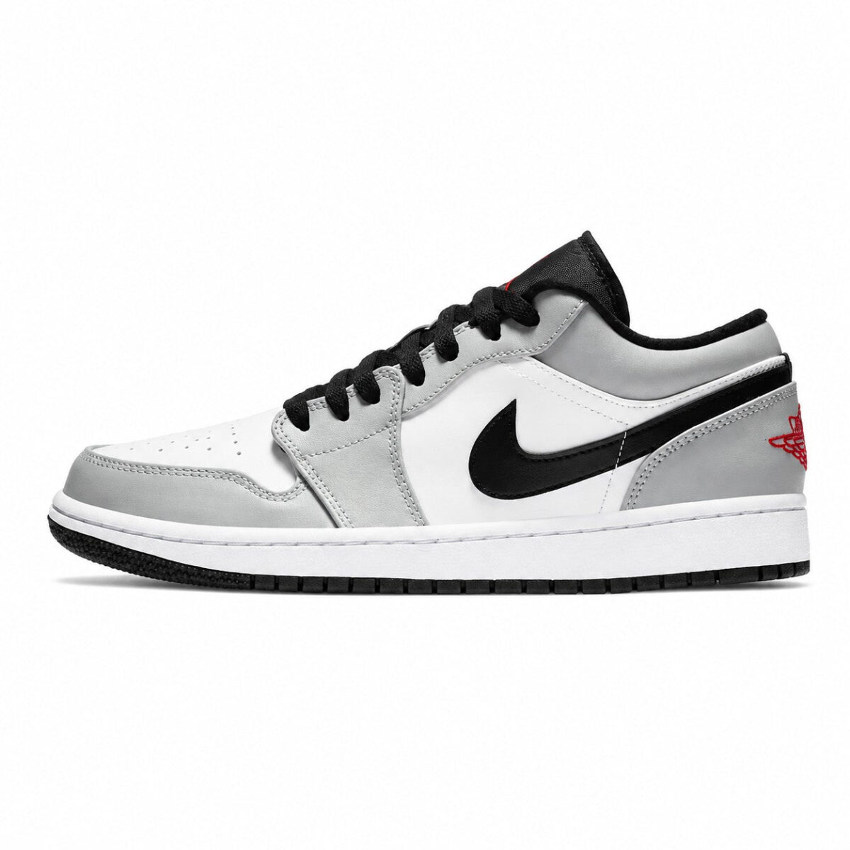 Air Jordan 1 Low Light Smoke Grey lateral profile