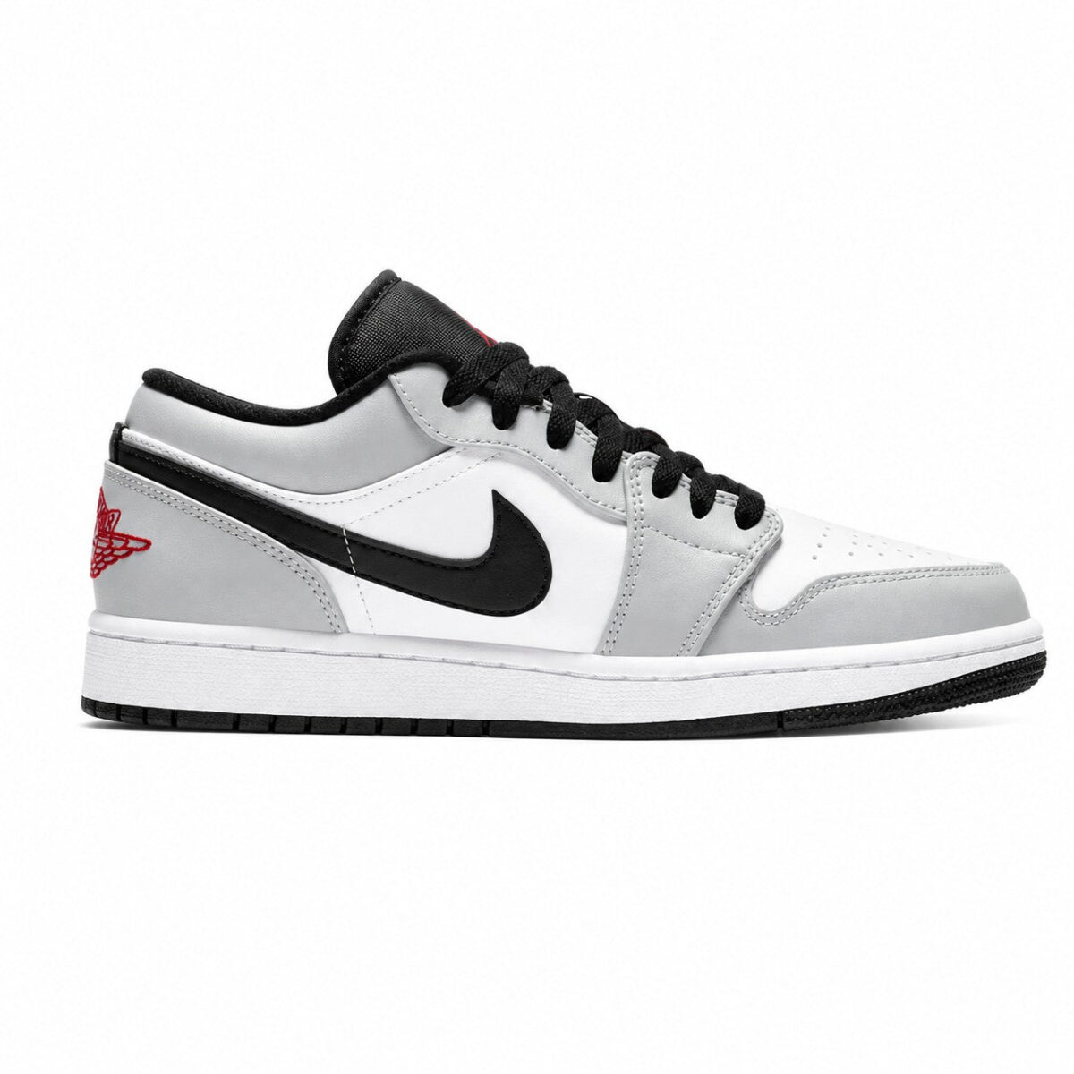 Air Jordan 1 Low Light Smoke Grey medial profile