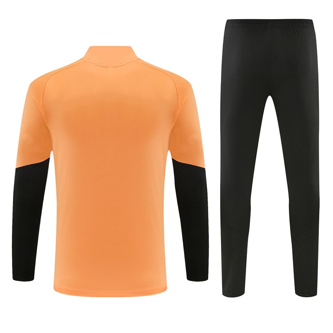 arsenal-orange-training-tracksuit-2027-03 | UAE SPORT STORE Arsenal Orange Training Tracksuit 2027 - back view