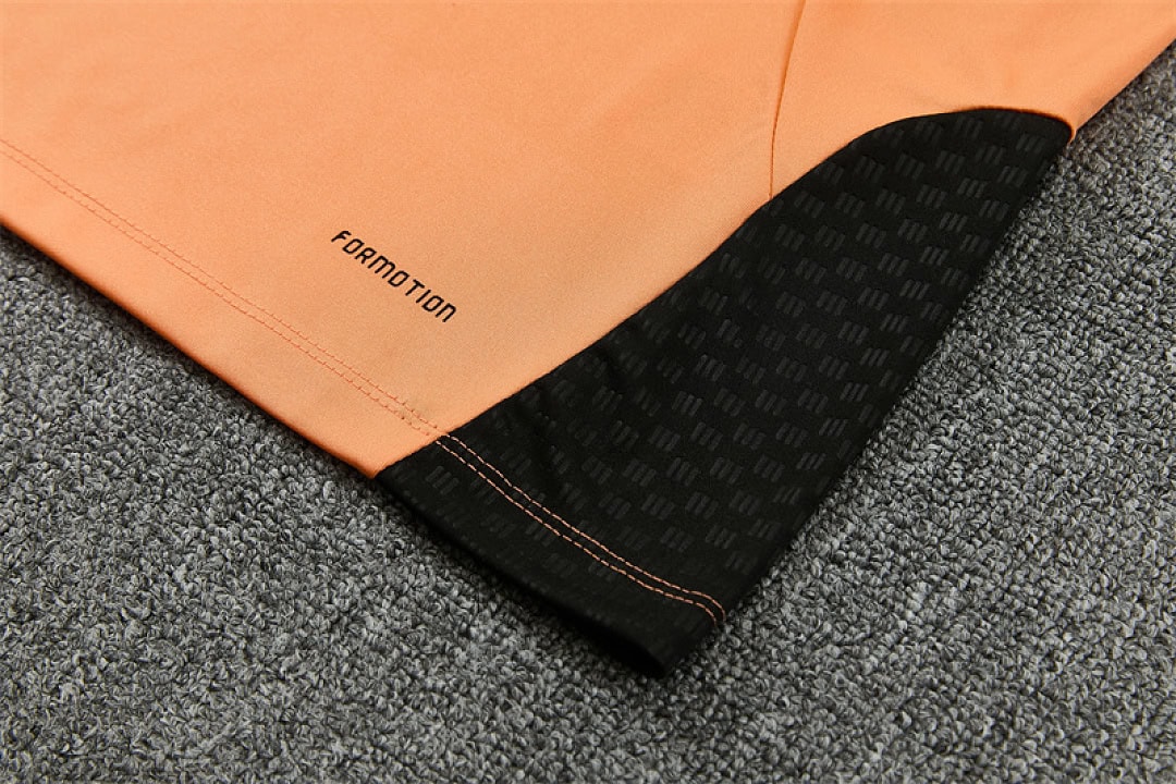 arsenal-orange-training-tracksuit-2027-10 | UAE SPORT STORE Arsenal Orange Training Tracksuit 2027 - hem detail