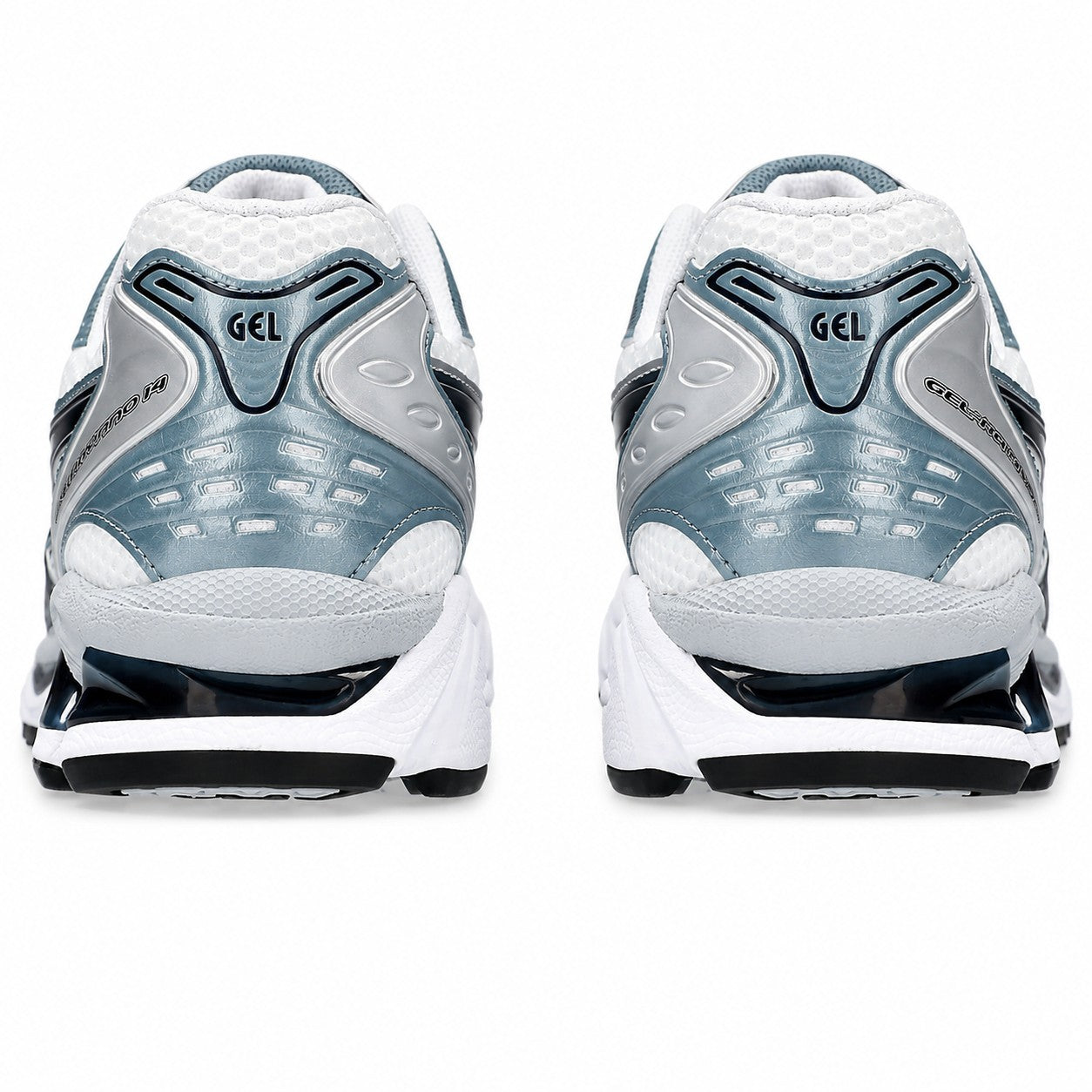 asics-gel-kayano-14-white-blue-heel-geljpg | UAE SPORT STORE ASICS GEL-KAYANO 14 White Blue heel GEL unit detail