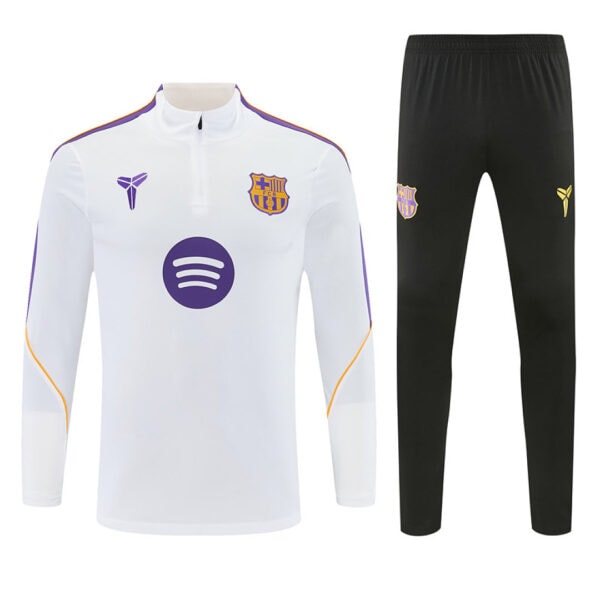 Barcelona White Training Tracksuit 2026/27
