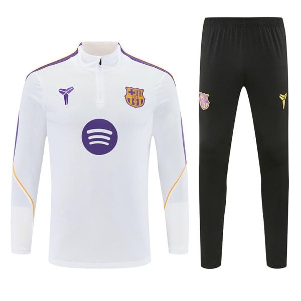 Barcelona White Training Tracksuit 2026/27