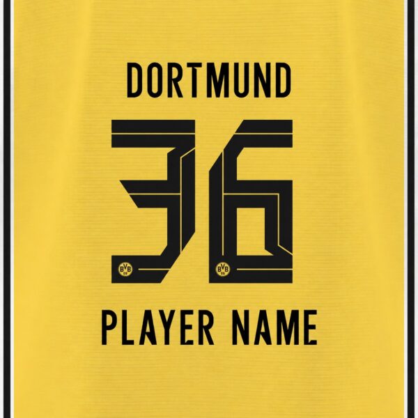 Borussia Dortmund 2026 27 Font Kit Preview | UAE Sport Store