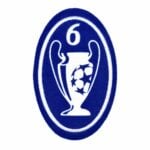 Champions League Badge of Honour 6 blue patch
