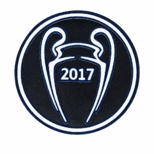 Champions League Badge of Honour 6 grey patch