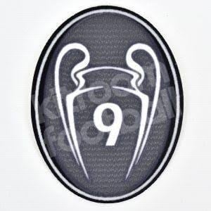 Champions League Badge of Honour 9 grey patch