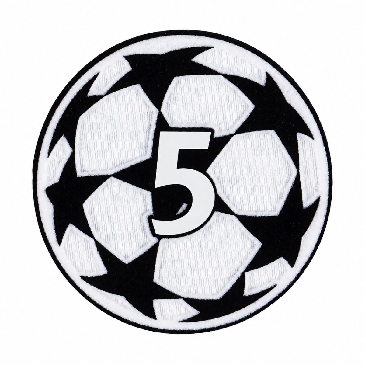 Champions League starball 5 badge