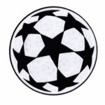 Champions League starball embroidered iron-on badge