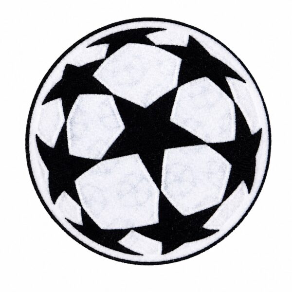 Champions League Starball Badge – Patch | UAE SPORT STORE Champions League starball embroidered iron-on badge