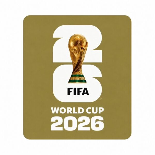 FIFA World Cup 2026 badge gold