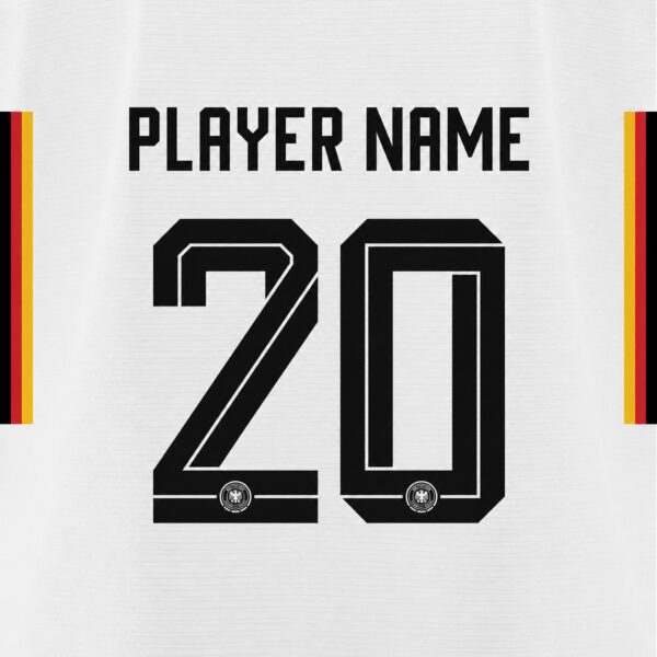 Germany World Cup 2026 Home Font Kit Preview | UAE Sport Store