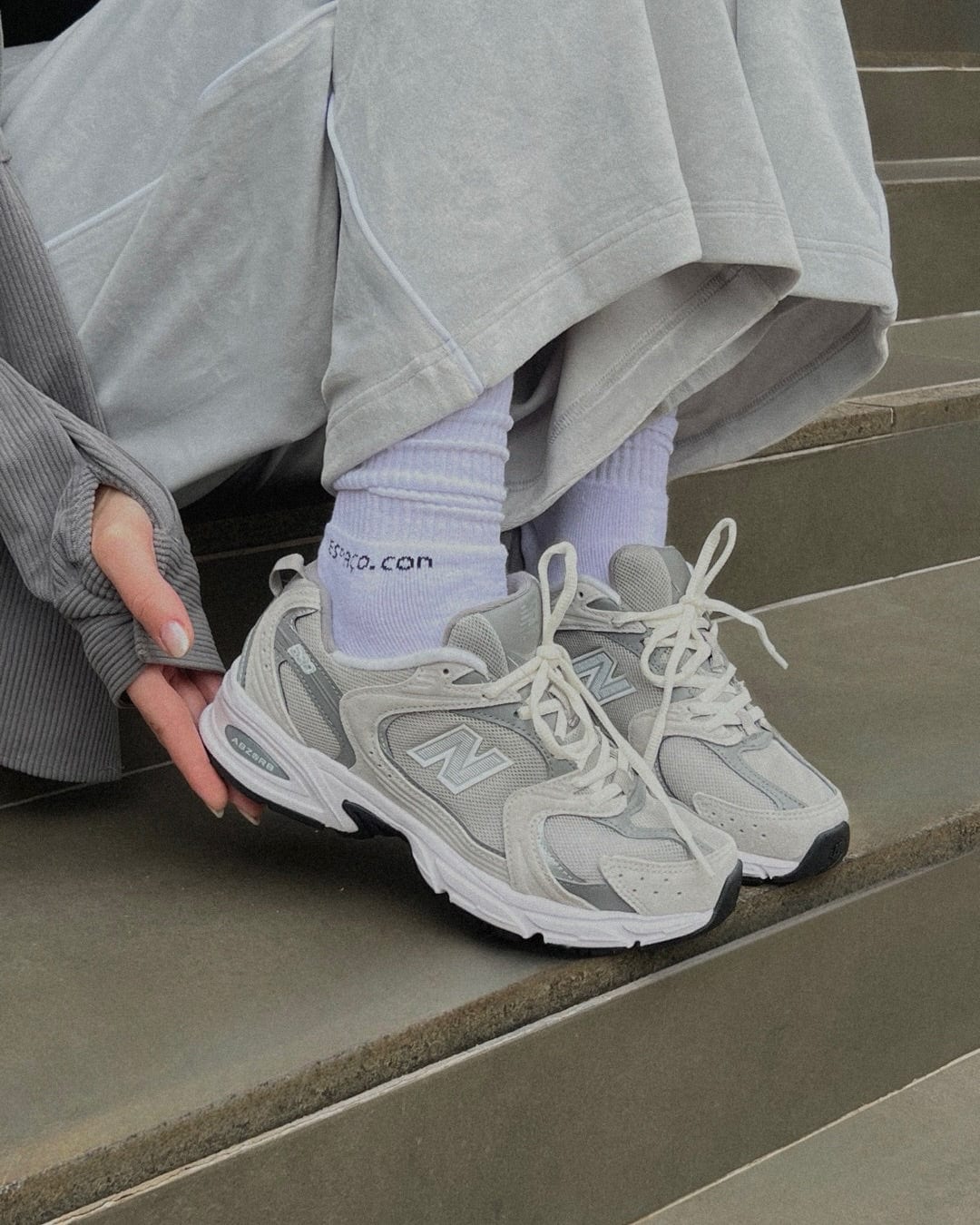 images_61cb0987-5da4-4173-81b2-40e0e5a1c737jpg | UAE SPORT STORE New Balance 530 - Cream Beige Grey