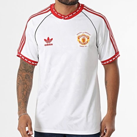 man-united-away-jersey-1991-front-wornjpg | UAE SPORT STORE Man United Away Jersey 1991 front worn