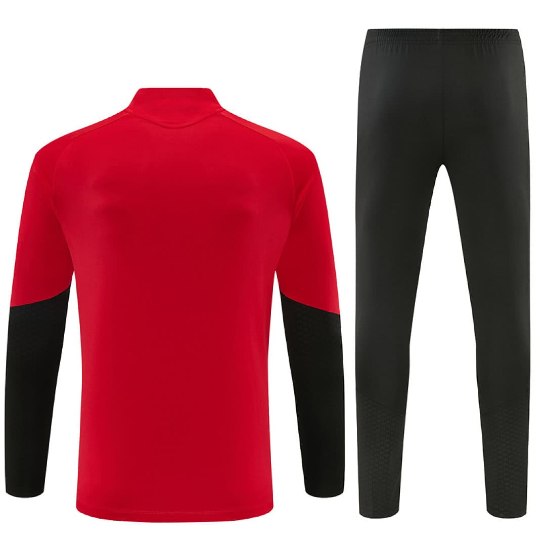 manchester-united-red-training-tracksuit-2027-03 | UAE SPORT STORE Manchester United Red Training Tracksuit 2027 - back view