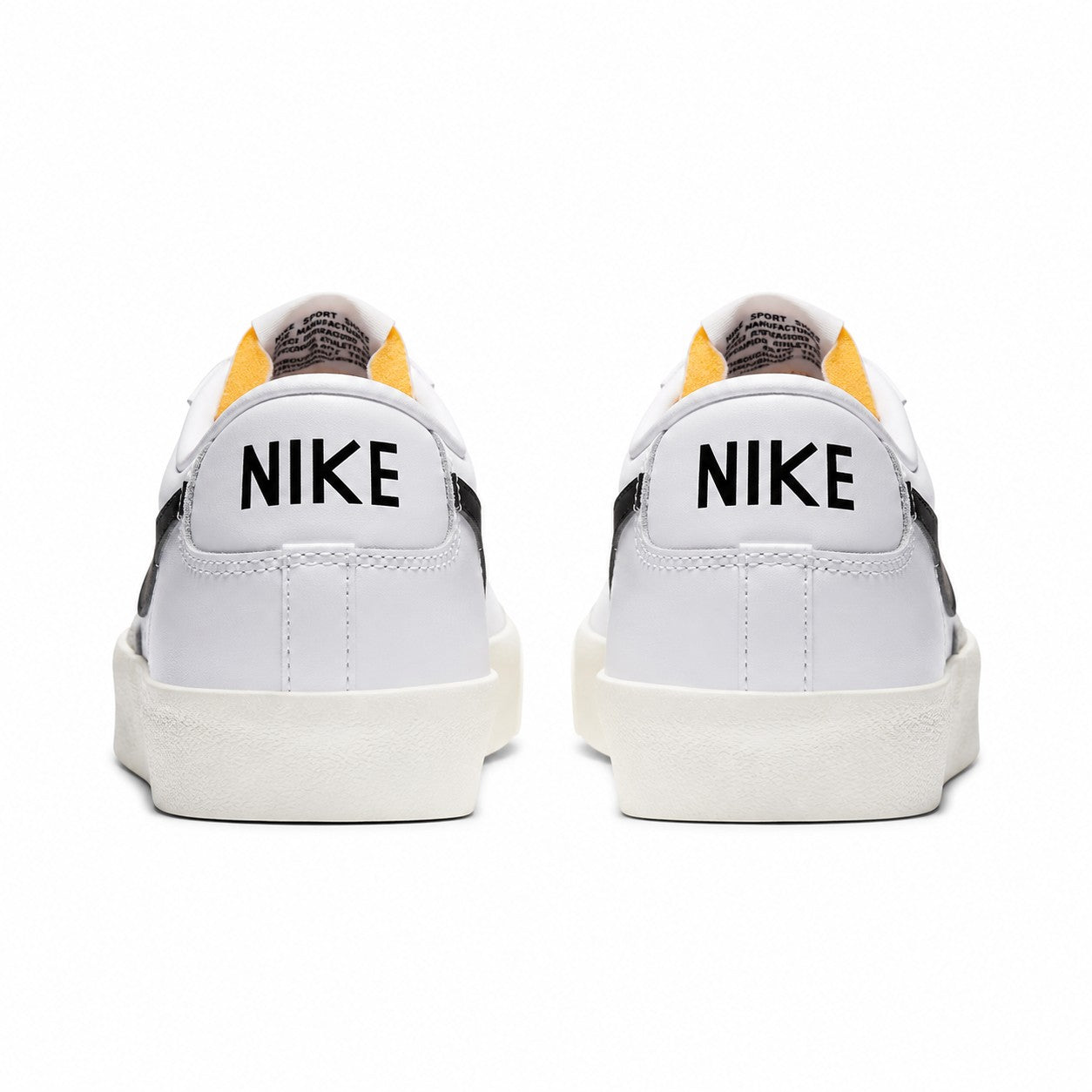 nike-blazer-low-77-vintage-white-black-heeljpg | UAE SPORT STORE Nike Blazer Low '77 Vintage White Black heel branding