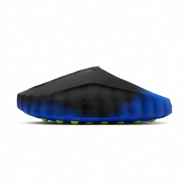Nike Mind 001 Flyknit Slide Hyper Royal Black Lateral | UAE Sport Store