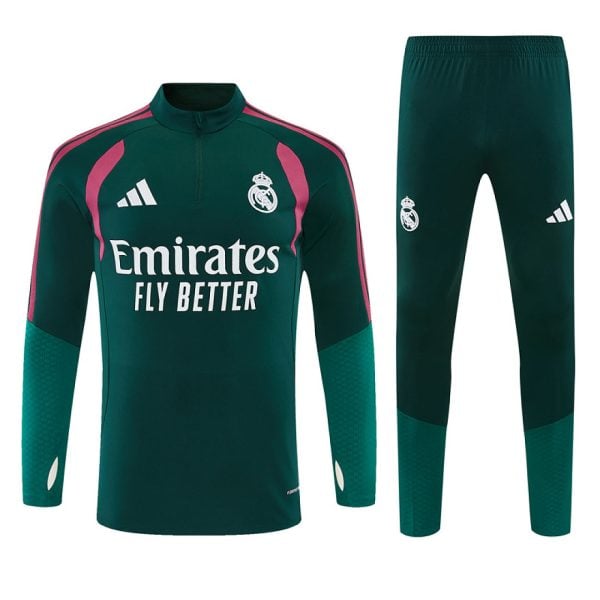 Real Madrid Green Training Tracksuit 2026/27