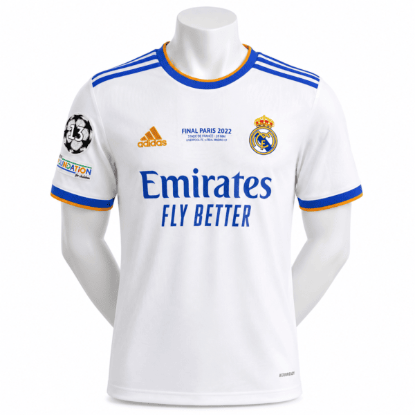 Real Madrid Home classic 2021/22 Benzema 9 With Badges