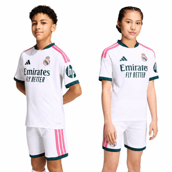 Real Madrid Home Kids Kit 2026/27