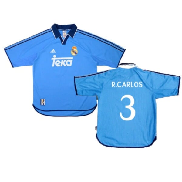 Real Madrid Third Classic 1999–2000 R.Carlos 3 Jersey