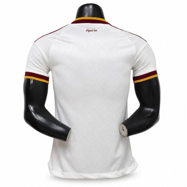 Spain Away Champions 2 Stars Player Version Jersey 2026 Back | UAE Sport Store