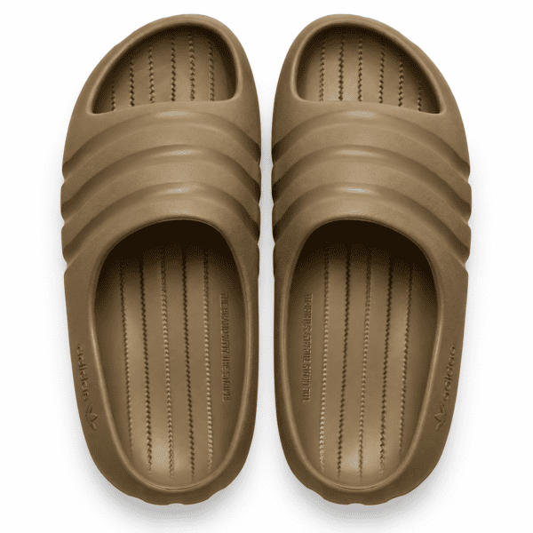 Adidas Adilette Ayoon Slides x Bad Bunny — Brown — alternate view