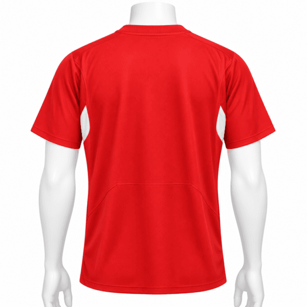 Liverpool home jersey from the 2005 Istanbul final, red with white accents.