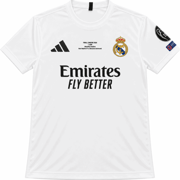 ChatGPT Image Sep 5 2026 02_34_55 PM - UAE SPORT STORE Real Madrid white football jersey with club crest and sponsor logo.
