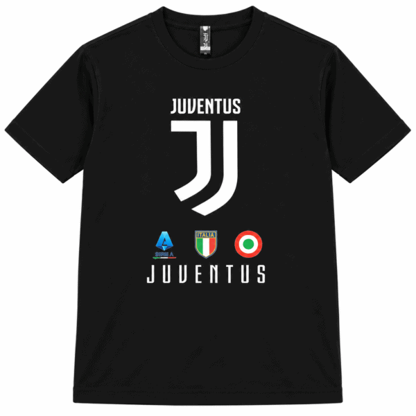 ChatGPT Image Sep 7 2026 05_43_40 PM - UAE SPORT STORE Juventus black special shirt with club logo and Italian flag patches.