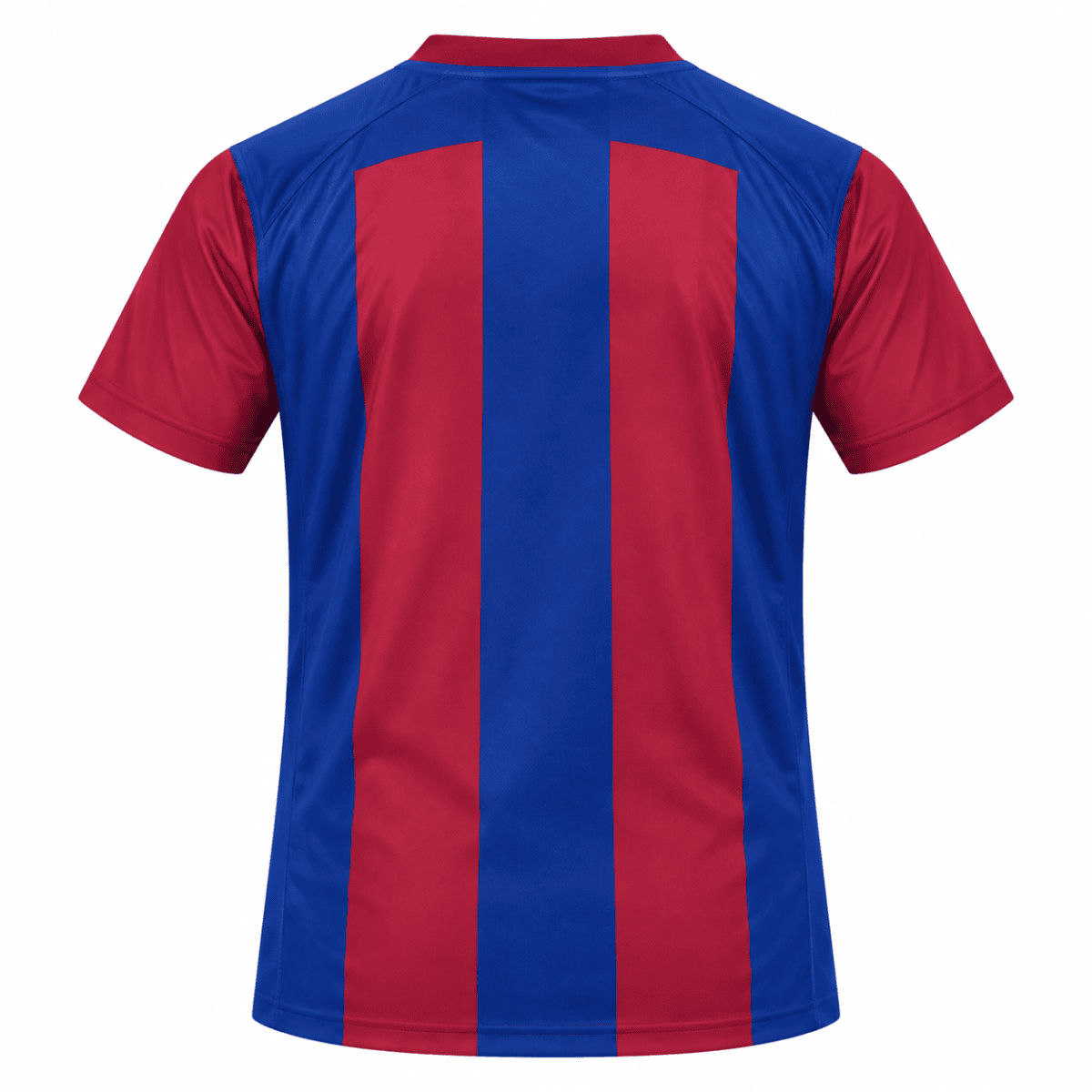 Barcelona Woman Home Jersey 2023/24 with blue and red vertical stripes.