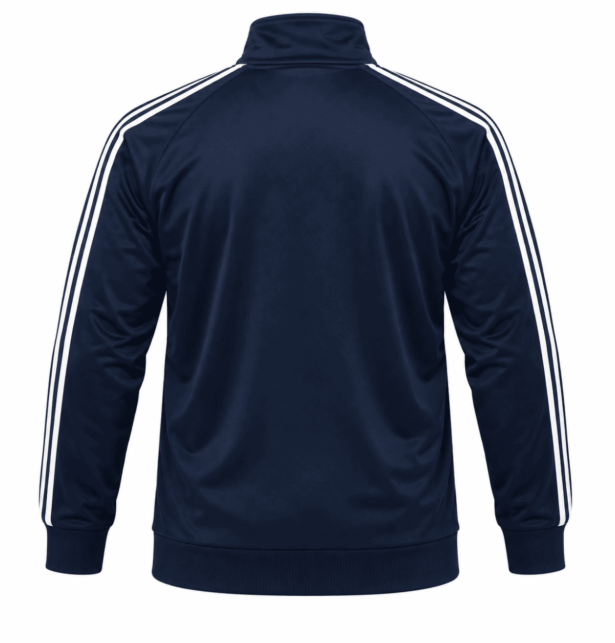 Adidas Originals Oasis Tour Logo Blue 3-Stripes Classic Top Men Track Jacket back view.