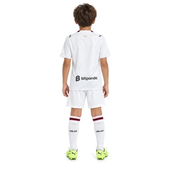 AC Milan Away Kids Kit 2026/27 back view