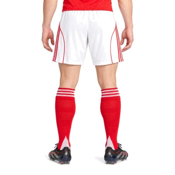 Arsenal Home Short 2026/27 back view with red piping