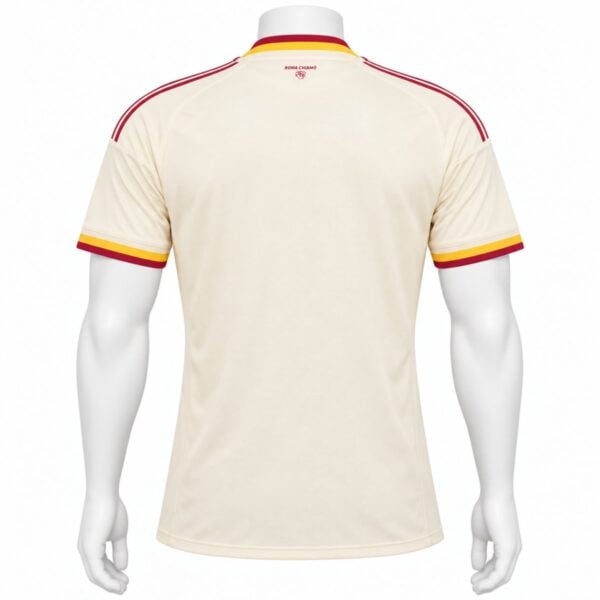 AS Roma Away Player Version Jersey 2026/27 back view with ROMA CHIAMO neck print