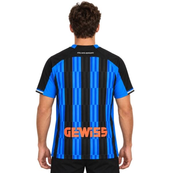 Atalanta Home Jersey 2026/27 – back with GEWISS