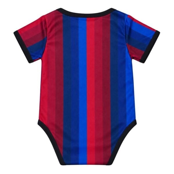 Barcelona Home Baby 2026/27 blaugrana bodysuit back view