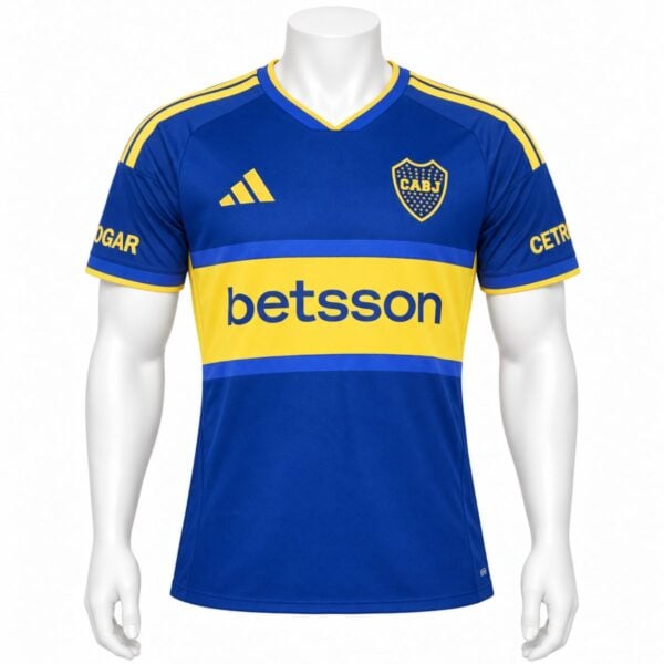 Boca Juniors Home Player Version Jersey 2026/27 blue and gold front view