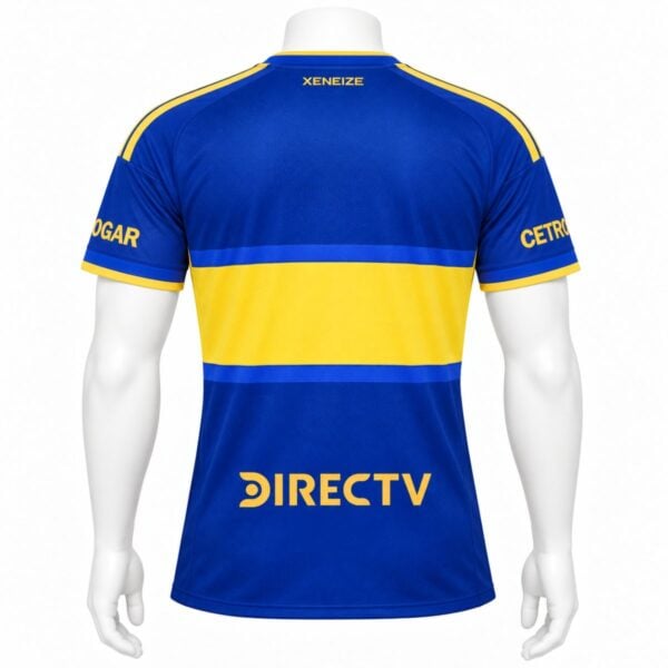 Boca Juniors Home Player Version Jersey 2026/27 back view with DIRECTV sponsor