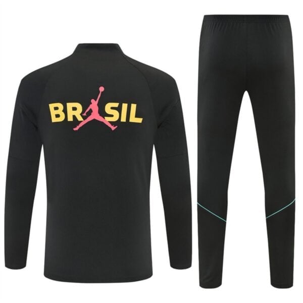 Brazil Jordan Training Tracksuit back view of top and pants