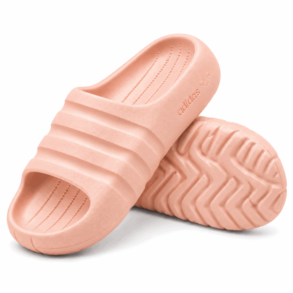 cd852553-e78d-476b-89d4-cdb52a727490 - UAE SPORT STORE Adidas Adilette Ayoon Slides in Light Peach color.