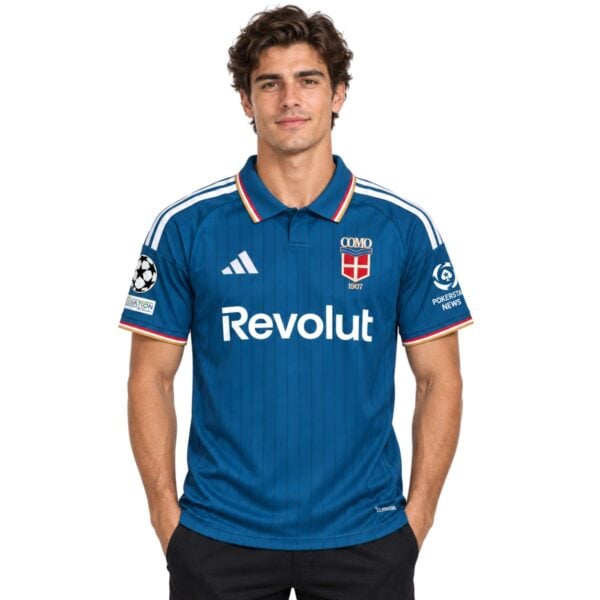 Como Home Jersey 202627 front - UAE SPORT STORE Como Home Jersey 2026/27 – front