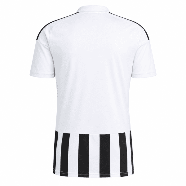 Juventus home jersey 2026/27 with black and white vertical stripes.