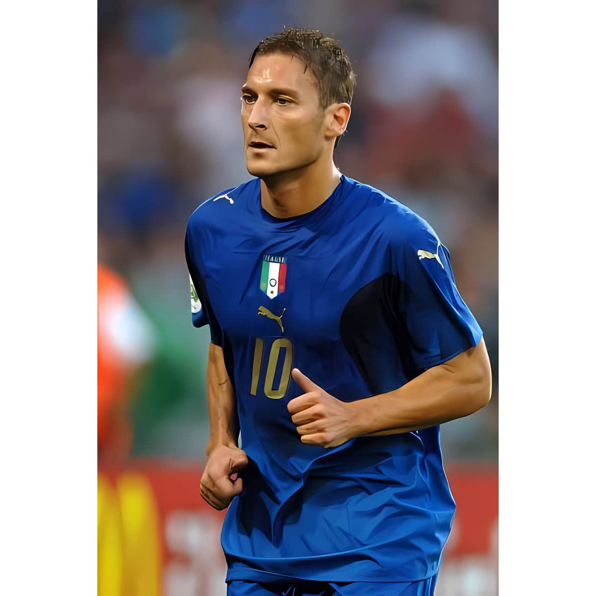 Italy Classic World Cup 2006 Totti 10 Jersey - UAE SPORT STORE