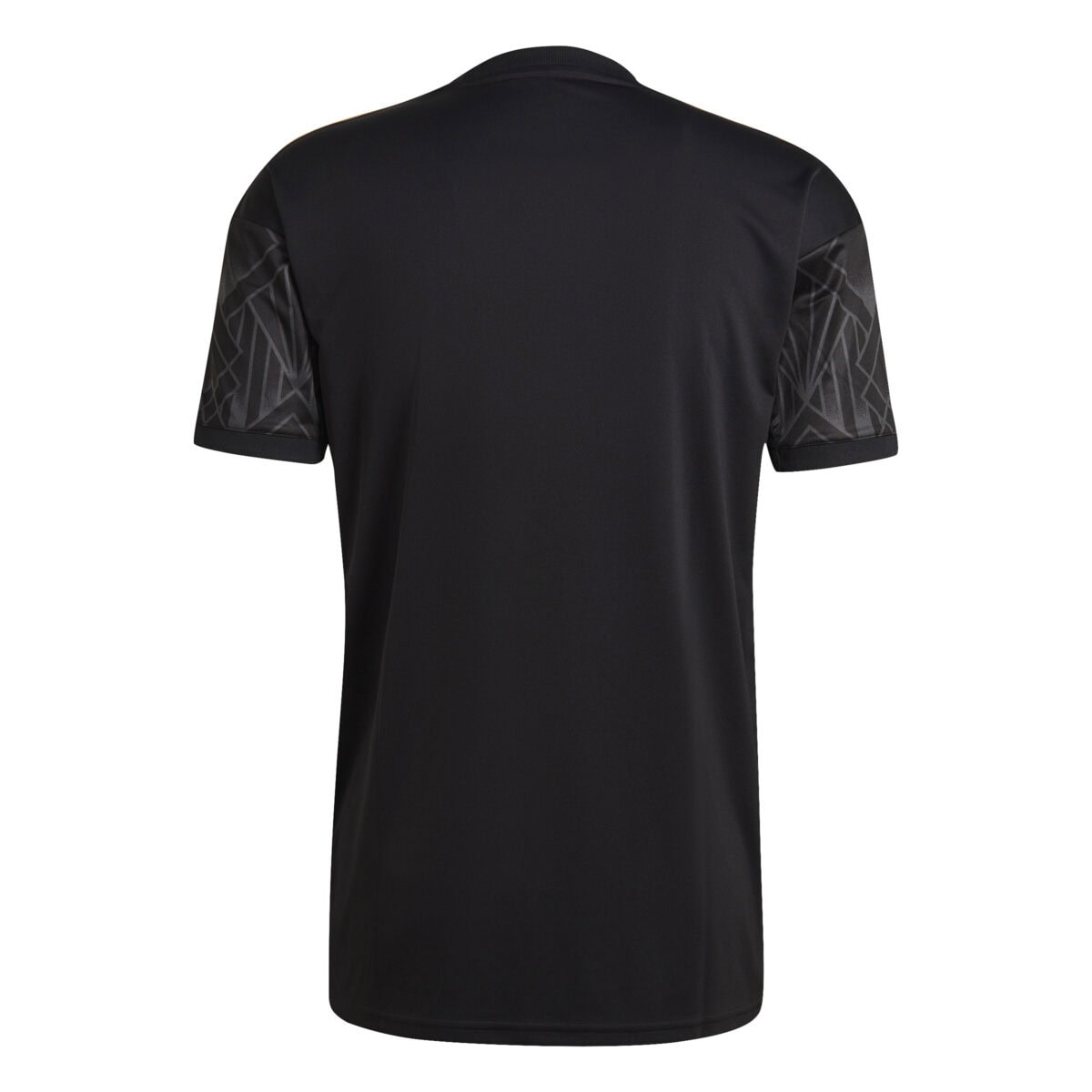 Back view of the Adidas LA FC 2022 black home jersey