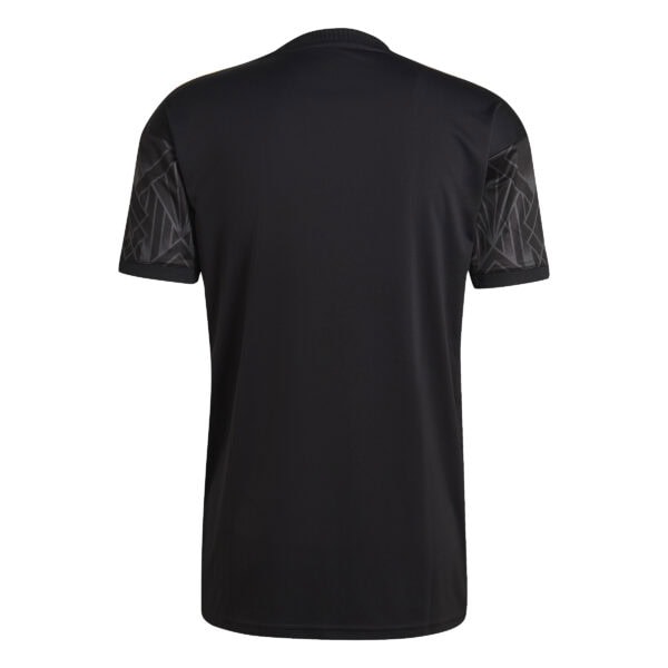 Back view of the Adidas LA FC 2022 black home jersey