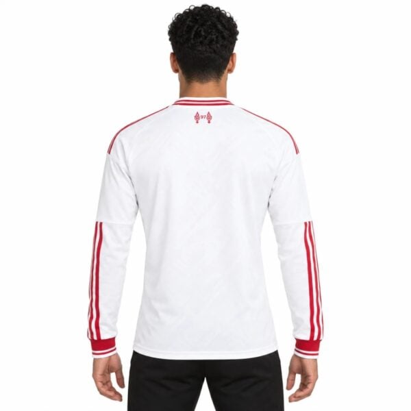 Liverpool Away Long Sleeve Jersey 2026/27 back view