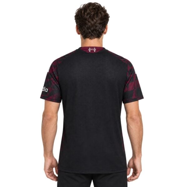 Liverpool Third Jersey 2026/27 back with 97 flames at the neck